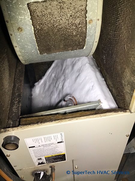 AC Evaporator Coil Frozen st (1) AC Evaporator Coil Frozen st (1)