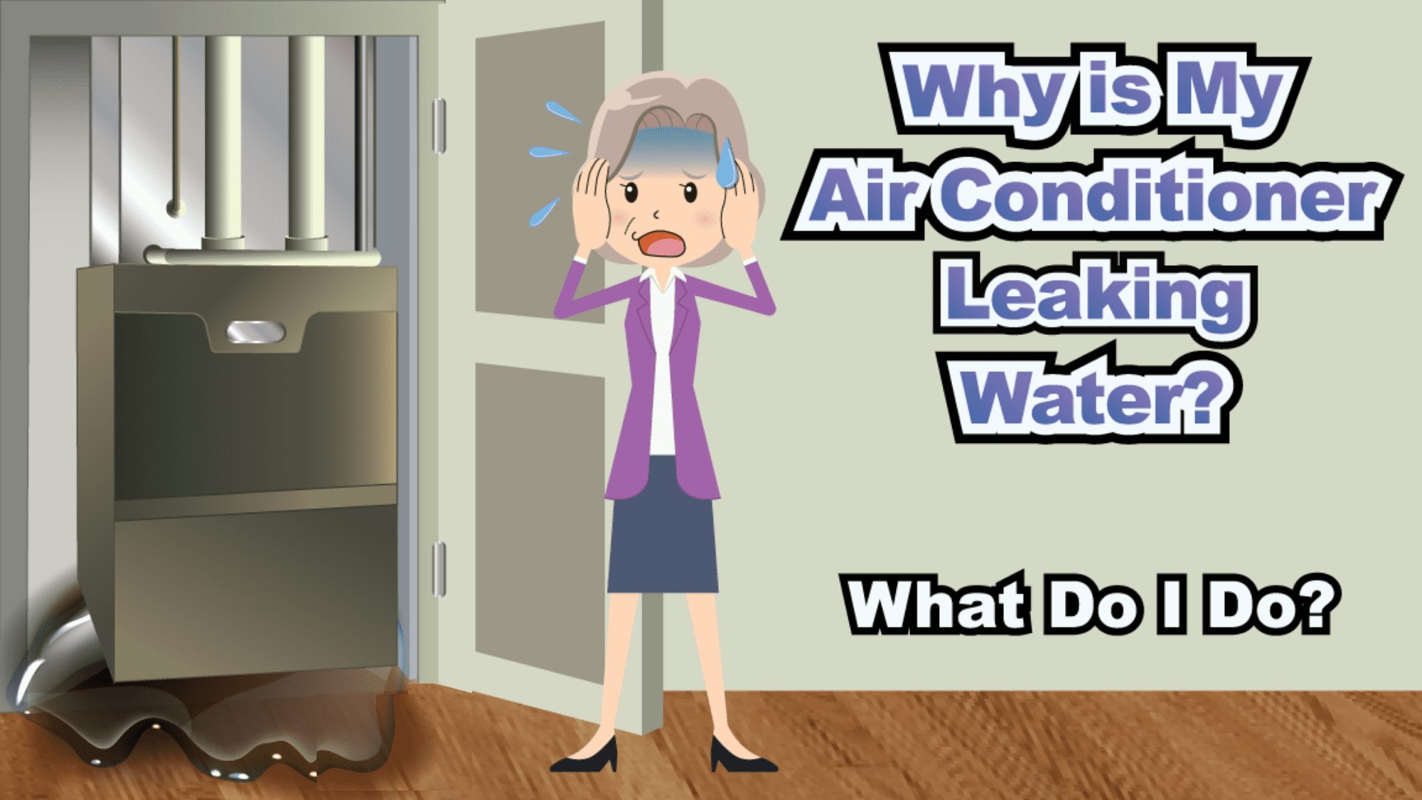 Why is my AC leaking water
