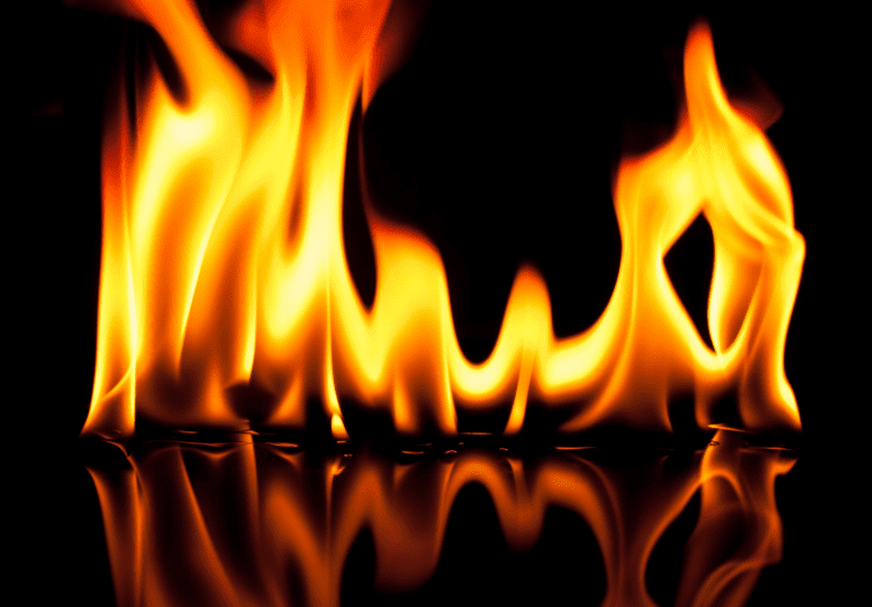 no heat no fire = no heat