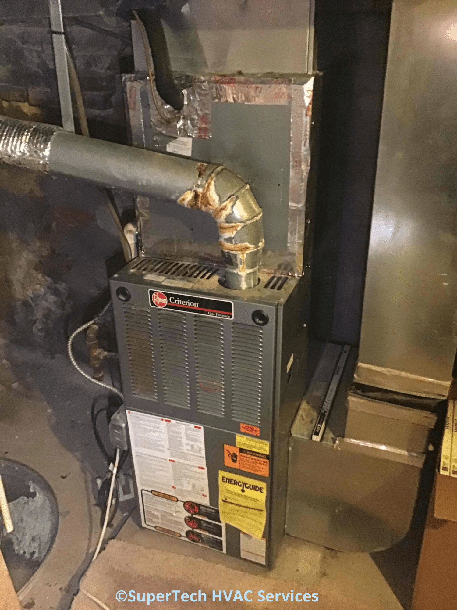 726255 bad flue pipe bad rusty flue pipe
