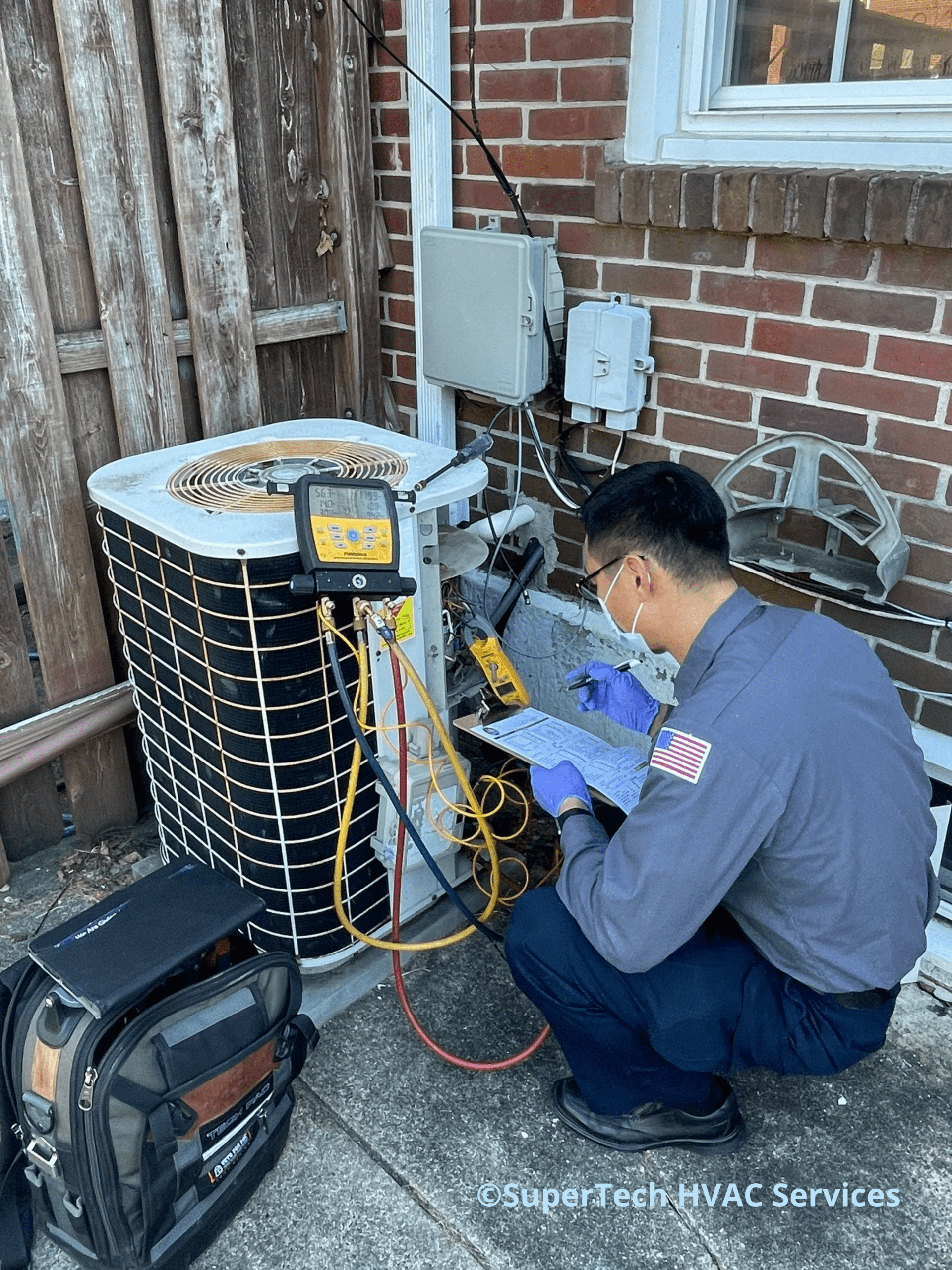 HVAC inspection AC wiring HVAC inspection AC wiring