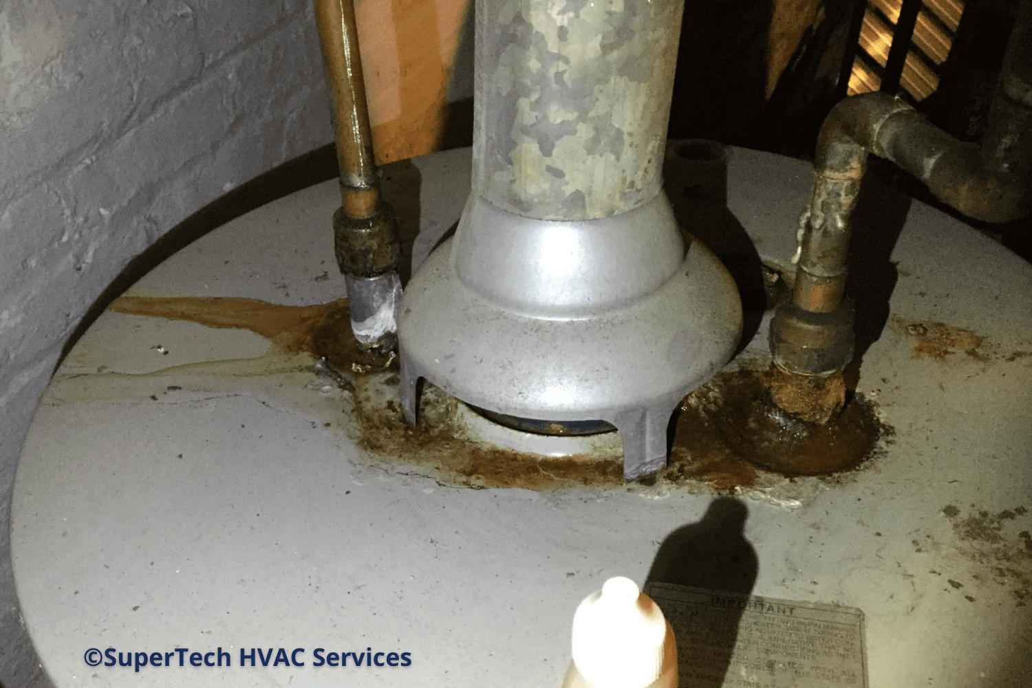 water heater leak at the top water heater leak at the top