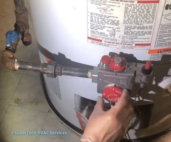 turn water heater thermostat down turn water heater thermostat down