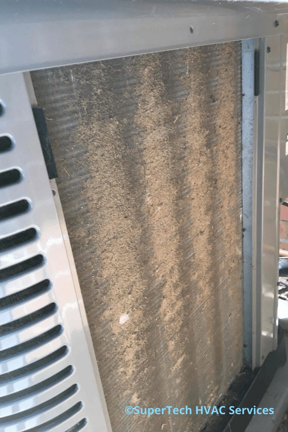 dirty condenser coil dirty condenser coil