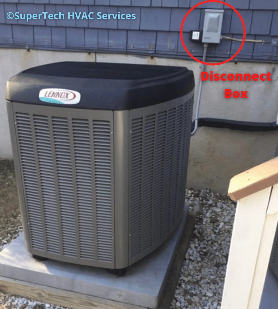AC disconnect box AC disconnect box